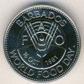 Барбадос 50 долларов 1981 год