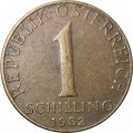 Австрия 1 шиллинг 1982 год
