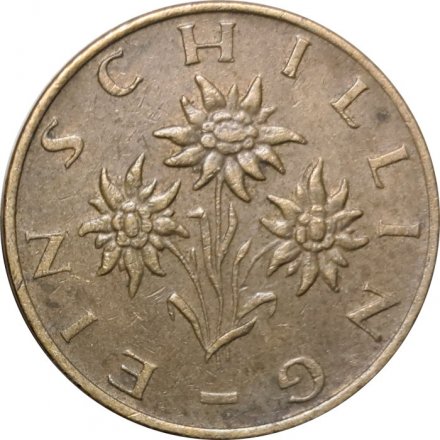 Австрия 1 шиллинг 1982 год