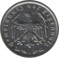Третий Рейх 1 рейхсмарка 1934 год (G)