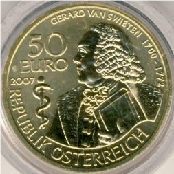 Австрия 50 евро 2007 год