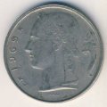 Бельгия 5 франков 1969 год BELGIE