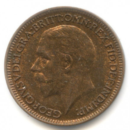 Великобритания 1 фартинг 1932 год - Король Георг V