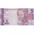 Бразилия 5 реалов 2010 (2021) год - UNC