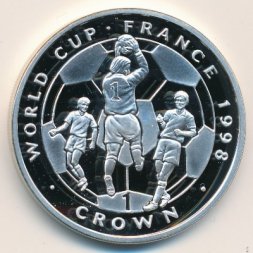 Остров Мэн 1 крона 1998 год