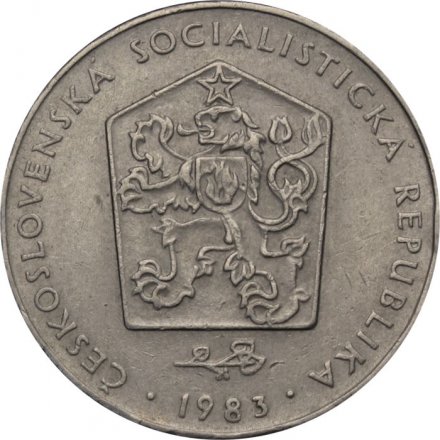 Чехословакия 2 кроны 1983 год 