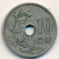 Бельгия 10 сантимов 1903 год