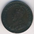 Канада 1 цент 1921 год