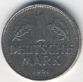 ФРГ 1 марка 1961 год (D)