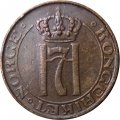 Норвегия 1 эре 1930 год Хокон VII
