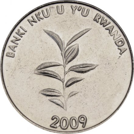 Руанда 20 франков 2009 год - Чайный побег