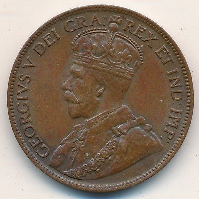 Канада 1 цент 1915 год