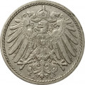 Германия 5 пфеннигов 1910 год (A)