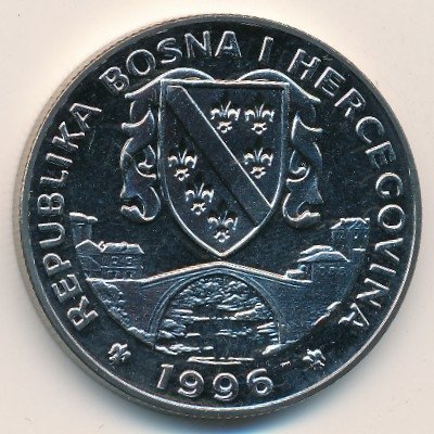 Босния и Герцеговина 500 динаров 1996 год - Удоды