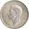 Канада 1 доллар 1937 год Каноэ