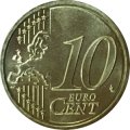 Германия 10 евроцентов 2007 год (A)