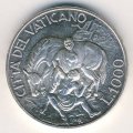 Ватикан 1000 лир 1994 год