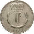 Люксембург 1 франк 1973 год - Великий герцог Жан