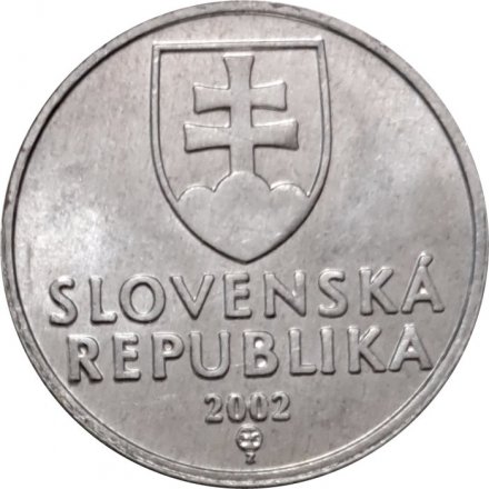 Словакия 10 геллеров 2002 год - Деревянная колокольня