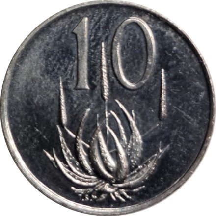ЮАР 10 центов 1967 год (SOUTH AFRICA)