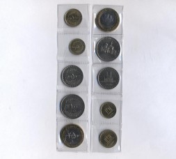 Набор из 5 монет Иран 1994 - 2003 год