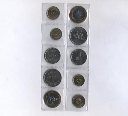 Набор из 5 монет Иран 1994 - 2003 год