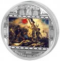 Острова Кука 20 долларов 2013 год - Эжен Делакруа. Свобода на баррикадах