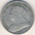 Великобритания 2 шиллинга (1 флорин) 1893 год