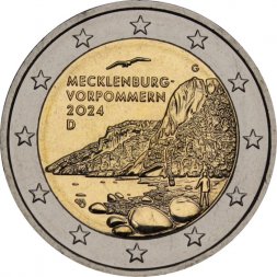 Германия 2 евро 2024 год - Мекленбург-Передняя Померания, Кёнигсштуль (G)