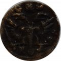 Полушка 1720 год НД Пётр I (1699 - 1725)