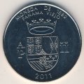 Панама 1/2 бальбоа 2011 год