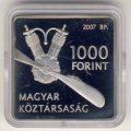Венгрия 1000 форинтов 2007 год - 125 лет со дня рождения Яноша Адорьяна