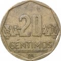 Перу 20 сентимо 2010 год