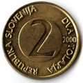 Словения 2 толара 2000 год - Ласточка