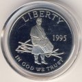 США 1/2 доллара 1995 год