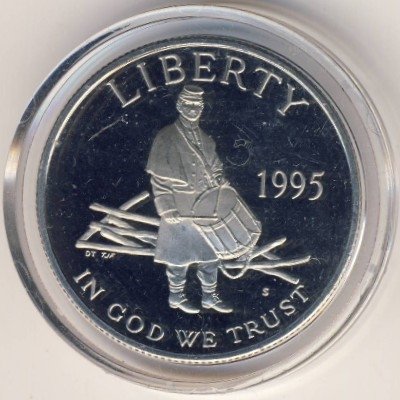 США 1/2 доллара 1995 год