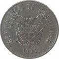 Колумбия 50 песо 1994 год