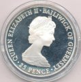 Гернси 25 пенсов 1980 год
