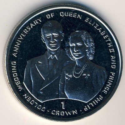 Гибралтар 1 крона 1997 год