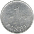 Финляндия 1 пенни 1979 год - Крест святого Иоанна