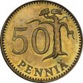 Финляндия 50 пенни 1980 год