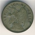 Чили 5 сентаво 1908 год