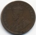 Британская Индия 1/4 анны 1912 год