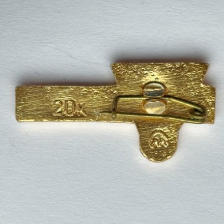 Значок. Бадминтон. Воланчик Сетка