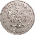 Польша 1 злотый 2015 год