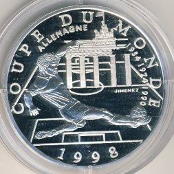 Франция 10 франков 1997 год
