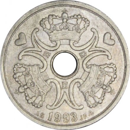Дания 2 кроны 1993 год