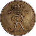 Дания 5 эре 1967 год