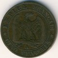 Франция 5 сантимов 1856 год - Наполеон III (A)