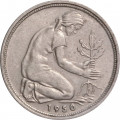 ФРГ 50 пфеннигов 1950 год (D)